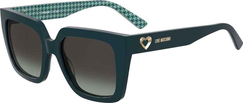 Moschino Love MOL099/S Green pattern 53/18/140 Damen Sonnenbrillen