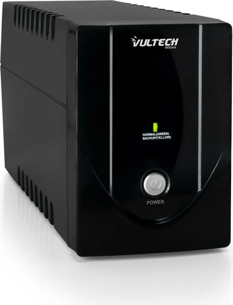 Onduleur de bureau Vultech 1200VA 600W avec régulateur de tension AVR