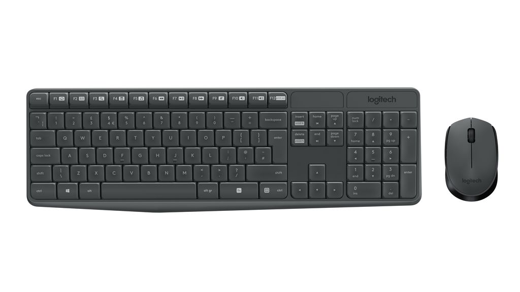 LGN Logitech MK235 Wireless Desktopset Americké rozloženie Obrázok produktu 