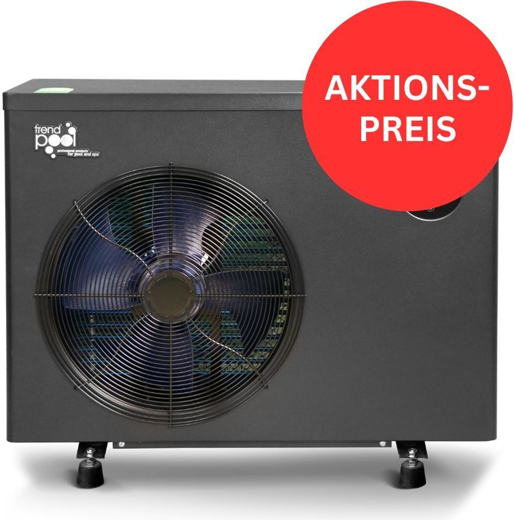Trendpool Full Inverter Wärmepumpe Mr. Smart - 16 kW für Pools bis 75 m³