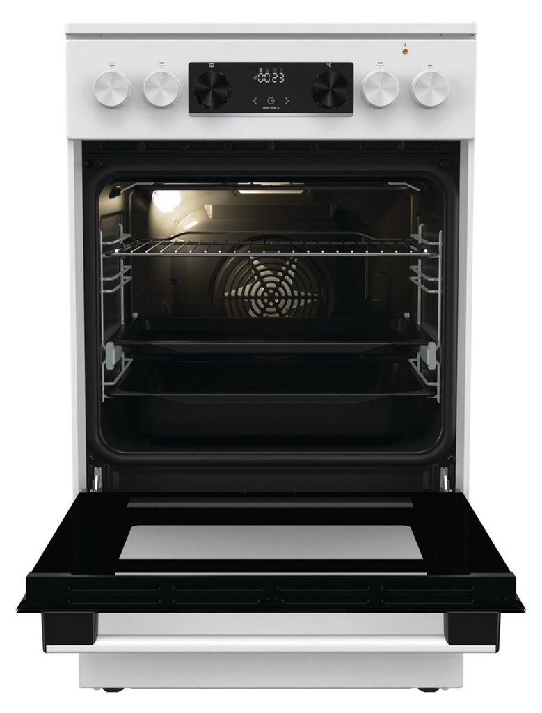 Gorenje GECS5C70WA Standherd Backofen, ExtraSteam AquaClean Produktbild 