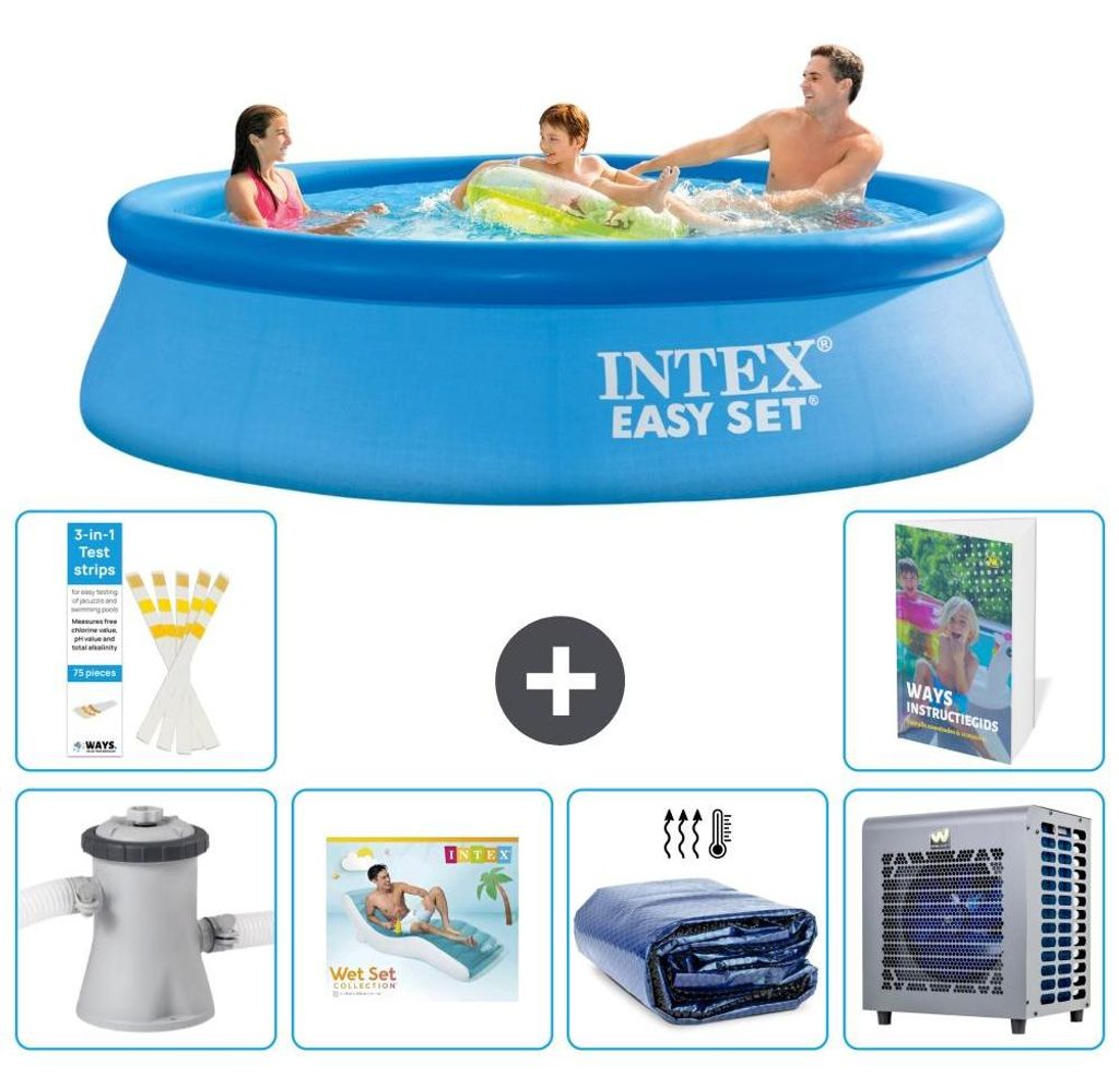 Easy Set Pool Rund - 305x76 cm - 7-teilig S286