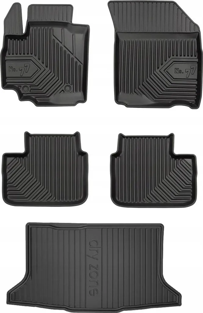 Tappeti Auto Suzuki SX4 2006-2014 Gomma 3D: Protezione Off-Road Totale