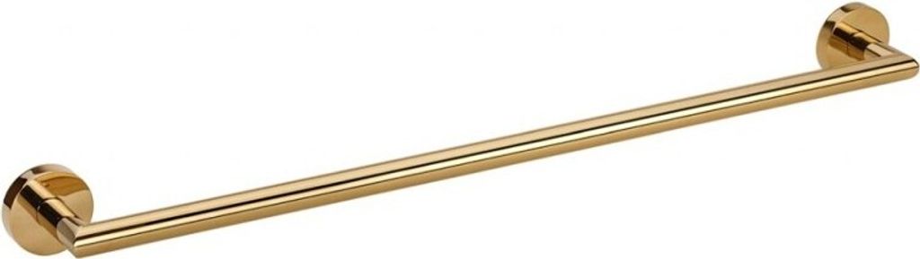 BILLO Handtuchhalter Messing Gold poliert 65x655x55 mm für Bad & Küche >> zum Bohren oder Kleben