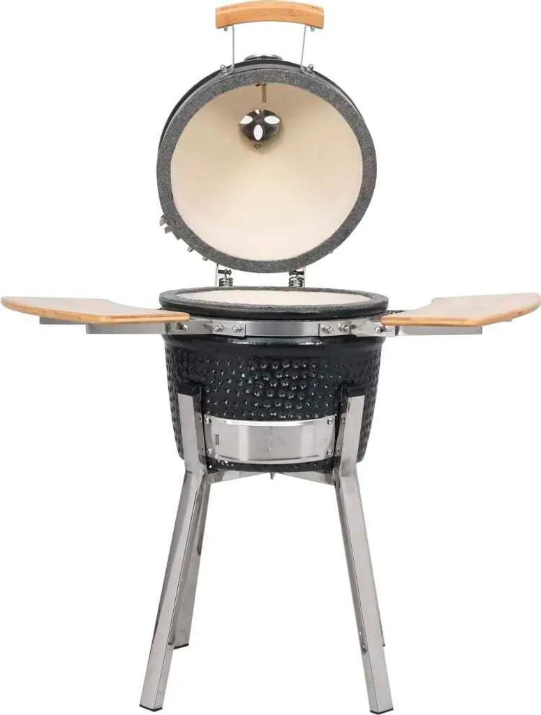 Barbecue Kamado 81 cm idéal pour fumer et griller vos viandes au jardin