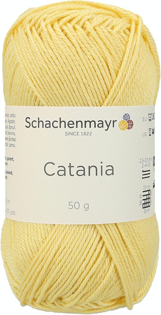 Schachenmayr Catania, 50g Vanille Handstrickgarne Produktbild 