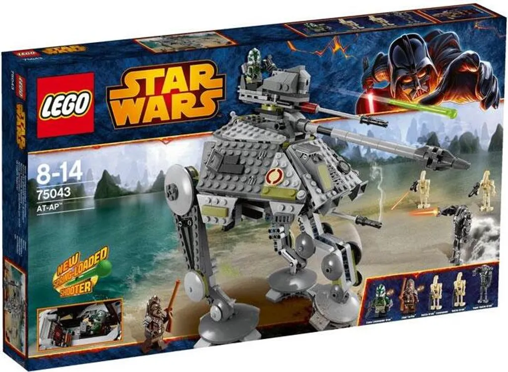 Jouet de Construction Star Wars AT-AP : Véhicule Blindé pour Collectionneur