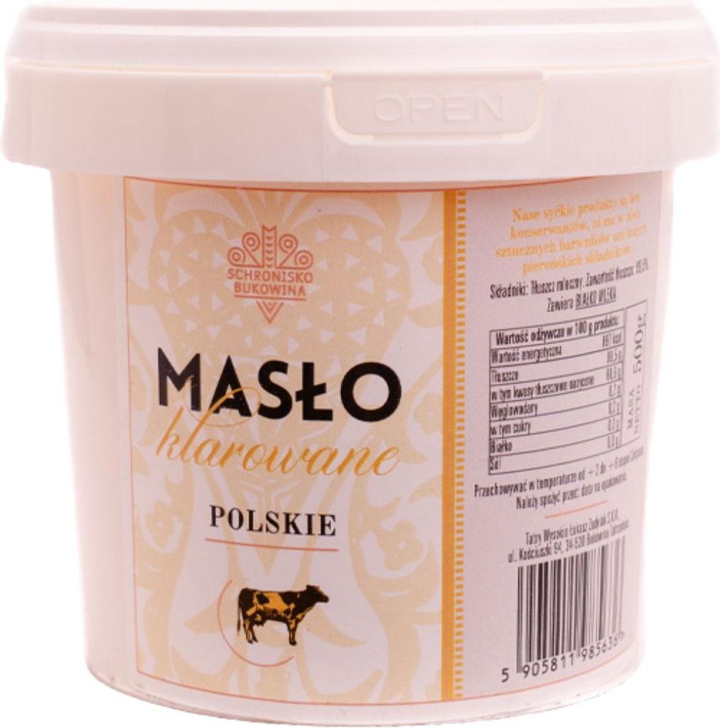 Butterschmalz 500g - Schronisko Bukowina Produktbild 
