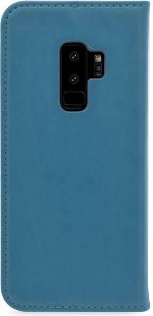Samsung Galaxy S9+ Card holder Blue Book type case for Galaxy S9+ Magnetic closure