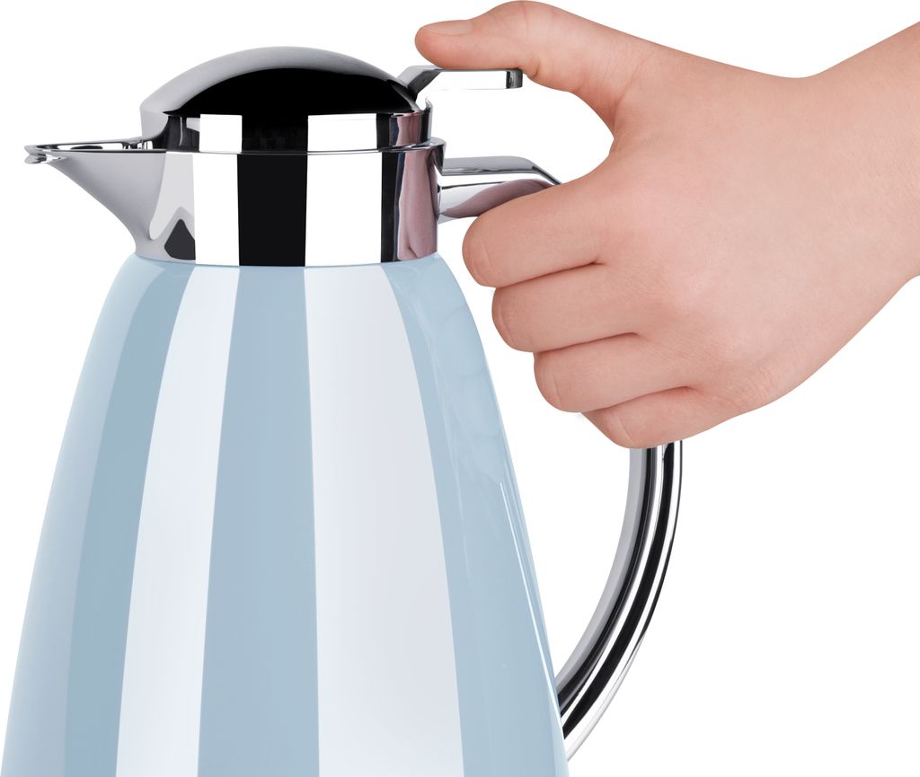 emsa Isolierkanne CAMPO 1,0 Liter pastellblau hochglänzend Produktbild 6