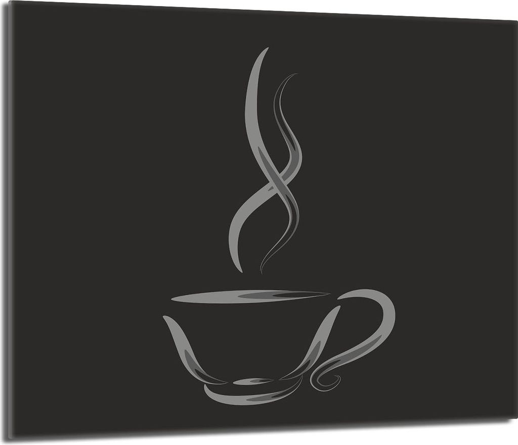 Glas-Herdplattenschutz 60x52 Kaffee Produktbild 