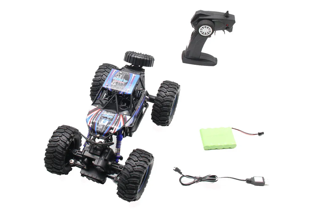 Véhicule Télécommandé Tout-Terrain 1:10 RC 2.4G pour Course Extérieure - 2