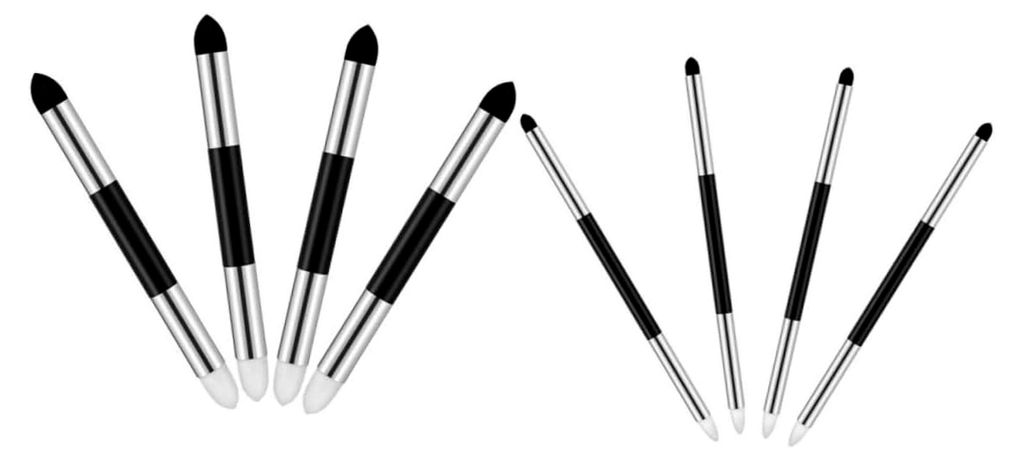 8 Stück Künstler-Schwammstifte mit Wischstift und Doppel-Wischstift