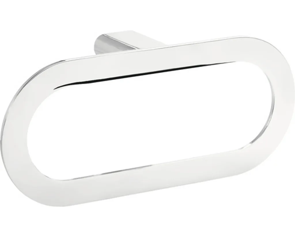 Porte-serviettes circulaire Bemeta ORGANIC 157104381 en laiton chromé