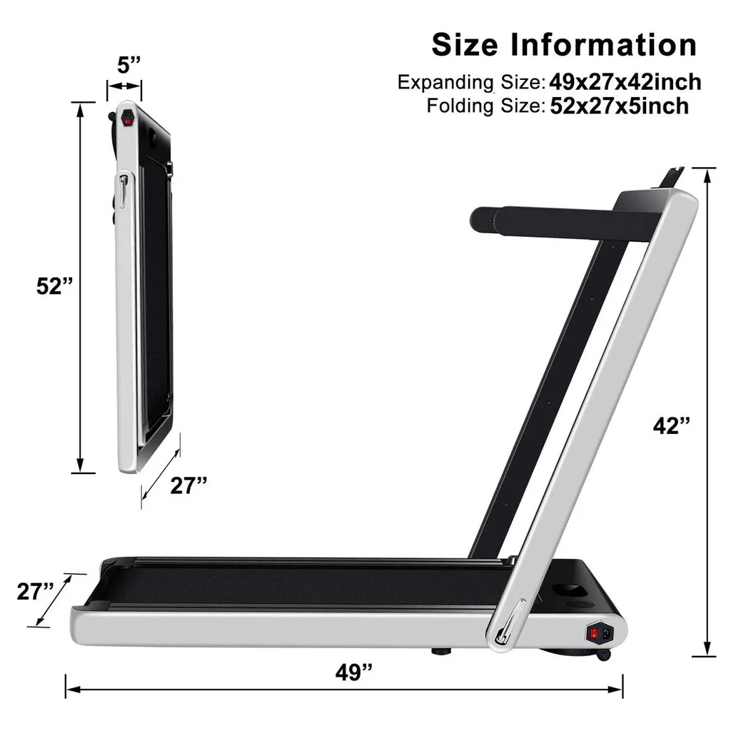 Tapis de Course Gain de Place T4000 Pro Pliable Smart Bluetooth Télécommande