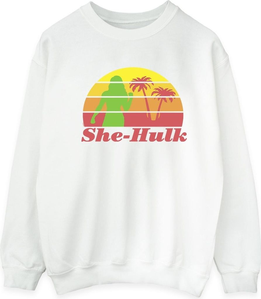 Marvel - "She-Hulk: Attorney At Law Sunset Flex" Sweatshirt für Herren BI44409 (M) (Weiß)