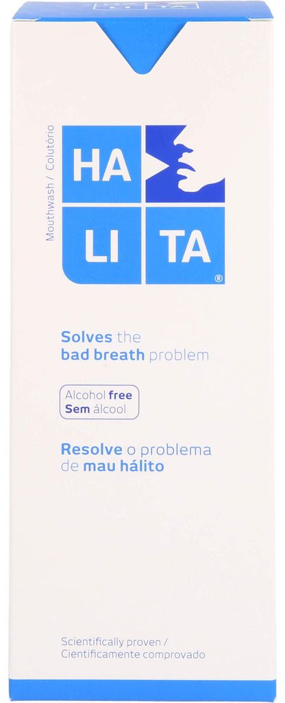 HALITA ústna voda proti zápachu z úst bez alkoholu, 500 ml Obrázok produktu 