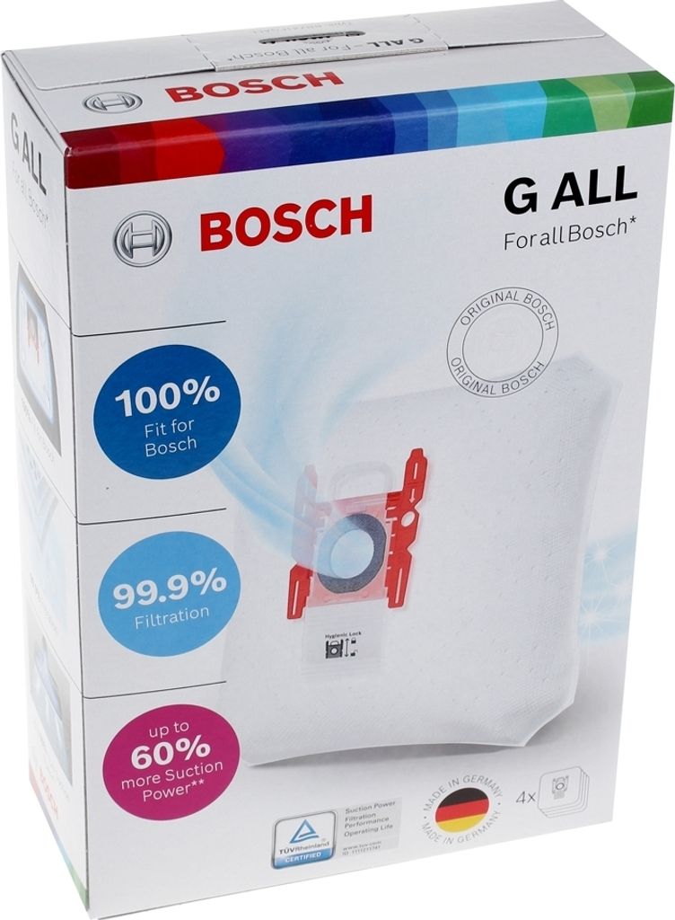 Bosch 17003048 Typ: G ALL 4x worki do odkurzaczy pionowych Zdjęcie produktu 24