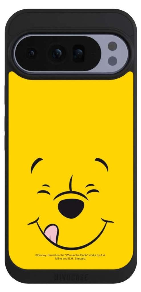 NIVOCASE Handyhülle für Google Pixel 10 Pro XL Hülle NIVOpure Case Schwarz Disney Offizielles Lizenzprodukt Winnie Puuh