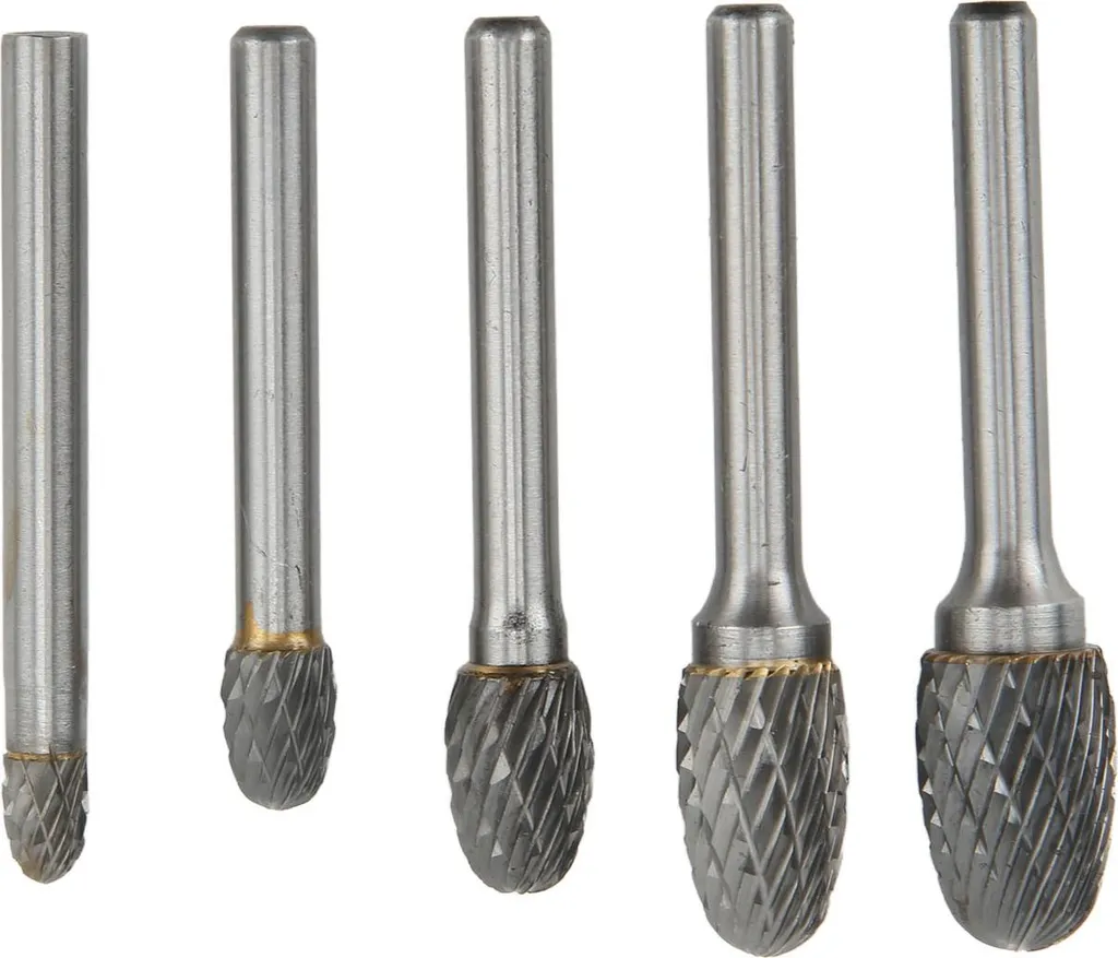 Fraises carbure double coupe 6mm : solution pour polissage de métaux