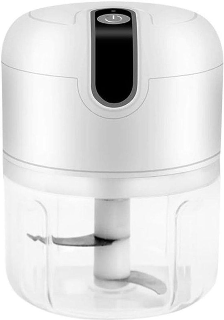 Elektrische mini-Knethakenmaschine, draagbare drahtlose Knethaken, vleesmühle, USB-Ladefunktion, für Gemüse, Paprika, Obst, Ingwer, Baby-Lebensm...