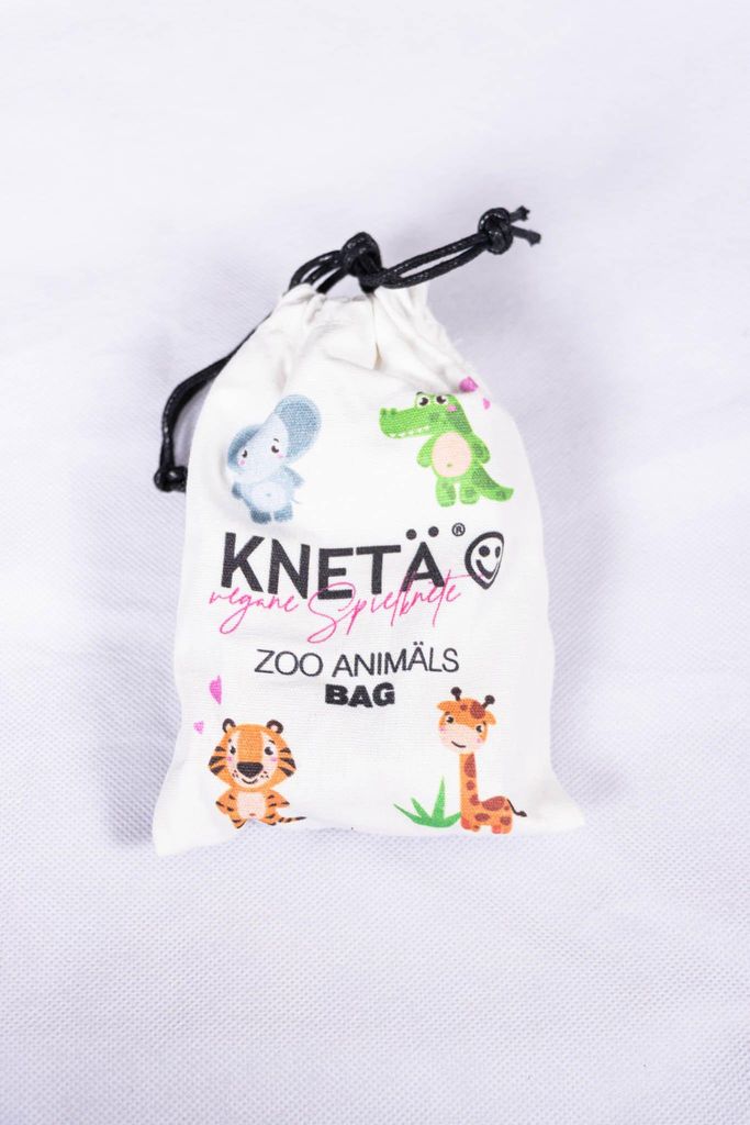 KNETÄ Holzstempel Set Zoo Animäls, Mehrfarbig, Holz, 6 Stück(e)