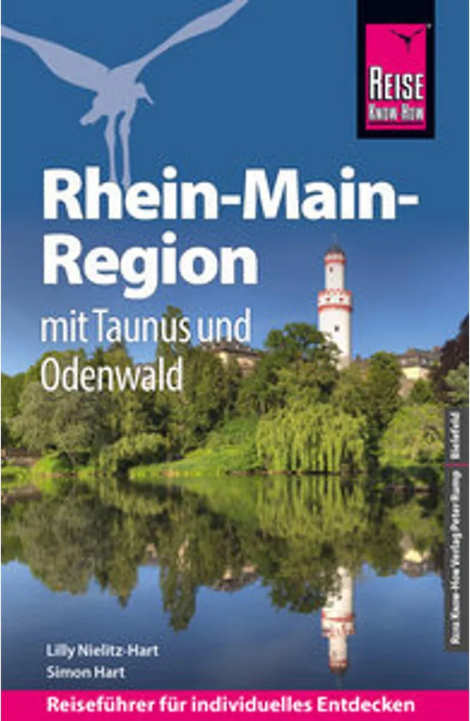Guide de voyage Rhin-Main avec Taunus et Odenwald : circuits et cartes