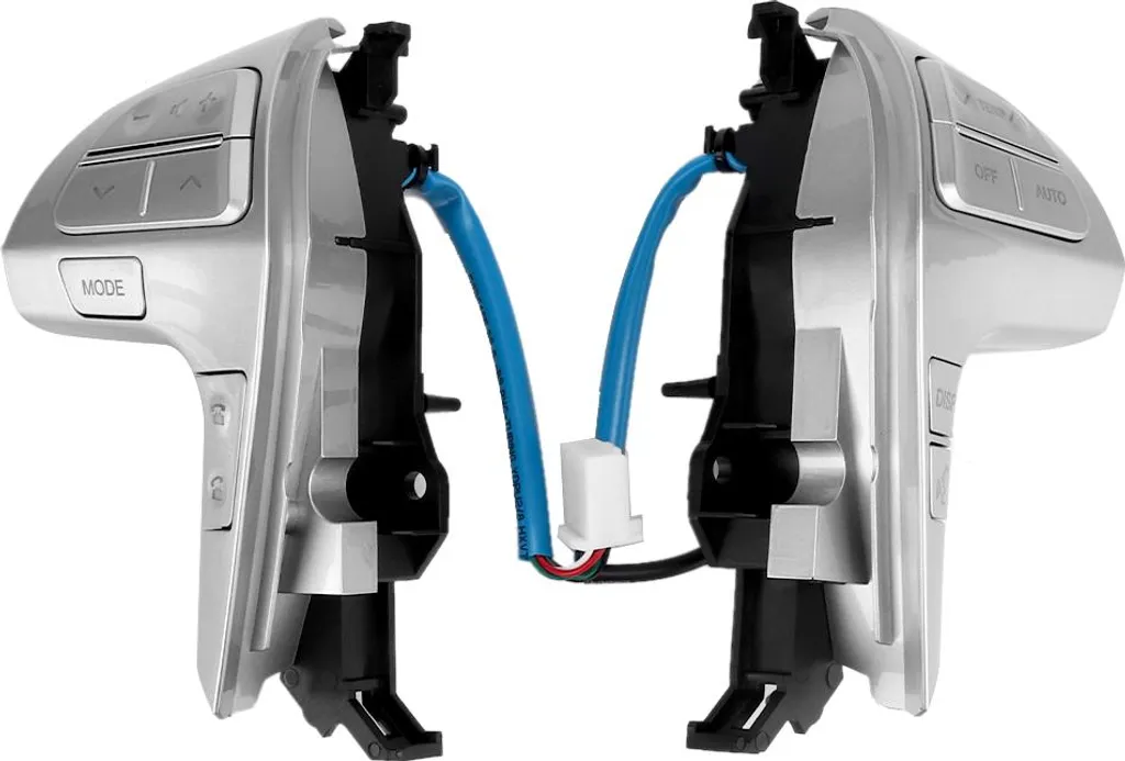 Commandes de volant multifonctions de remplacement pour Toyota Argenté