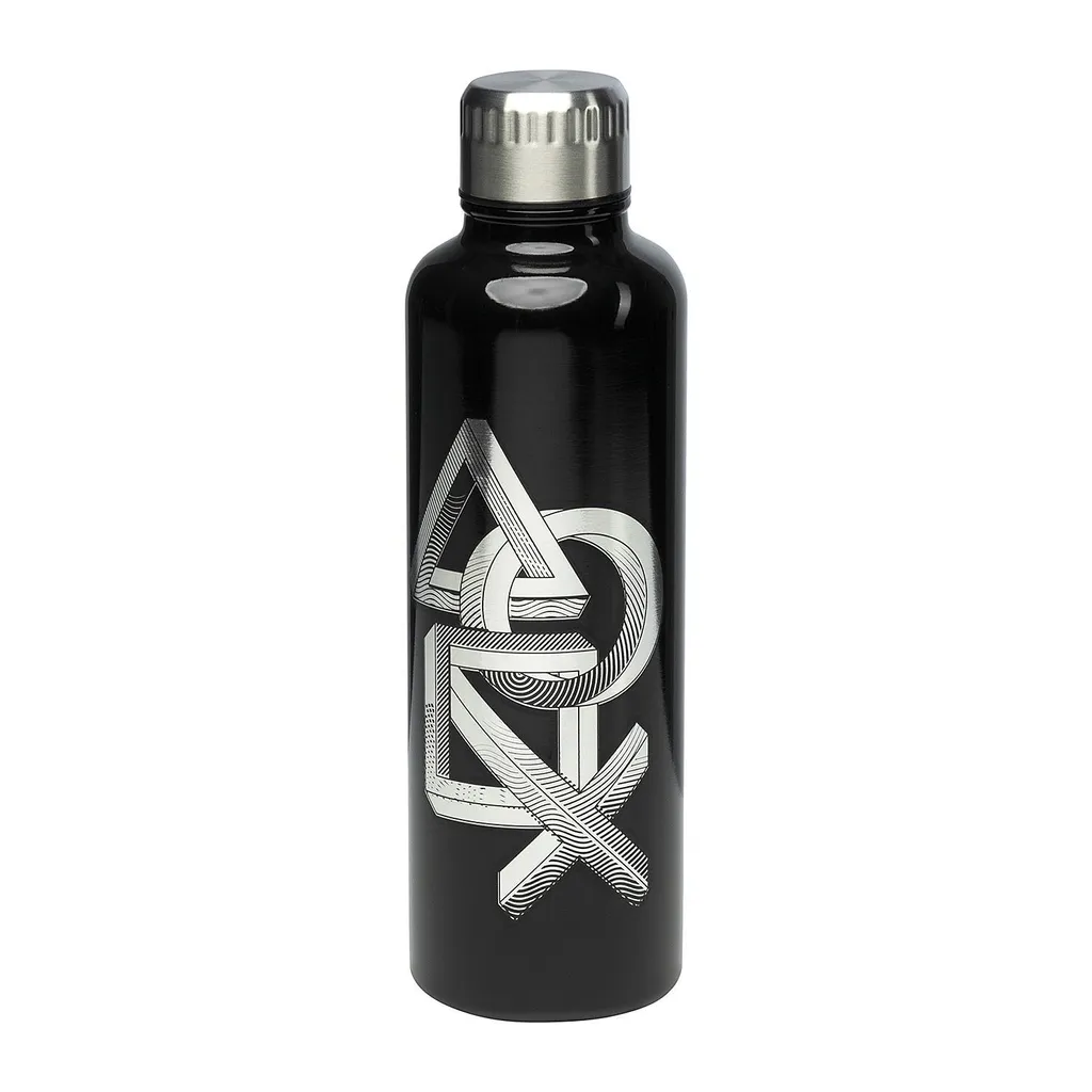 Paladone Playstation Bouteille en Acier Inoxydable Noir 480 ml Officielle