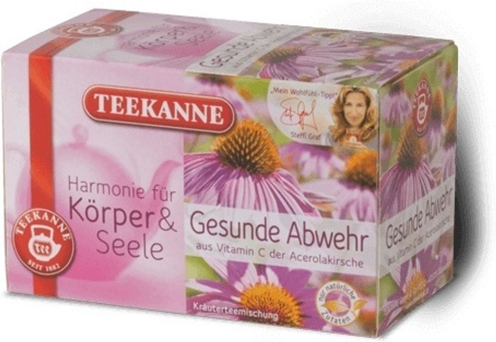 TEEKANNE 6514 Gesunde Abwehr Tee 20 Teebeutel à 2,0 g Produktbild 