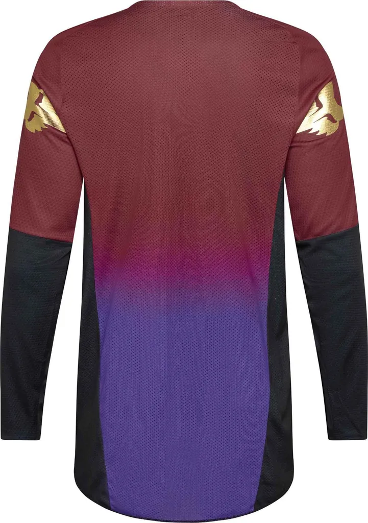 Maillot FOX 360 Drip Respirant Rouge et Noir XL - Tissu Anti-Déchirure
