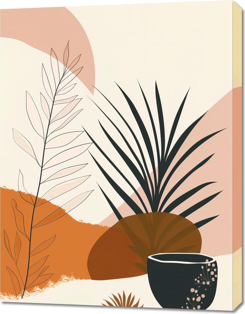 Bild 70x90cm Harmonie Zen