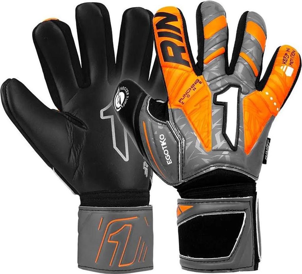 Rinat Egotiko Vengador Turf Junior-torwarthandschuhe Grau 5 Grau 5