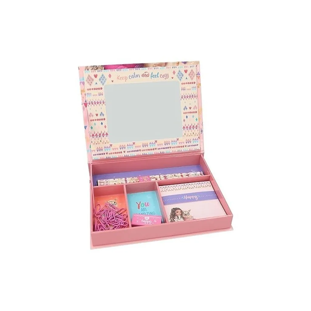 DEPESCHE TopModel Boîte de papeterie 0 - Set créatif avec accessoires - 5