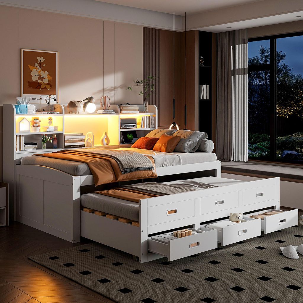 Divano letto Sweiko, Daybed, Daybed, 90 x 200cm, Immagine del prodotto 