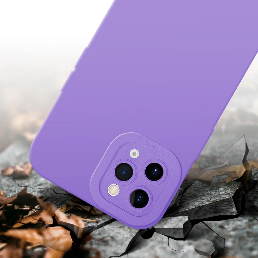Custodia Viola iPhone 11 Pro Max Cadorabo - Look Chic e Sicuro - 5