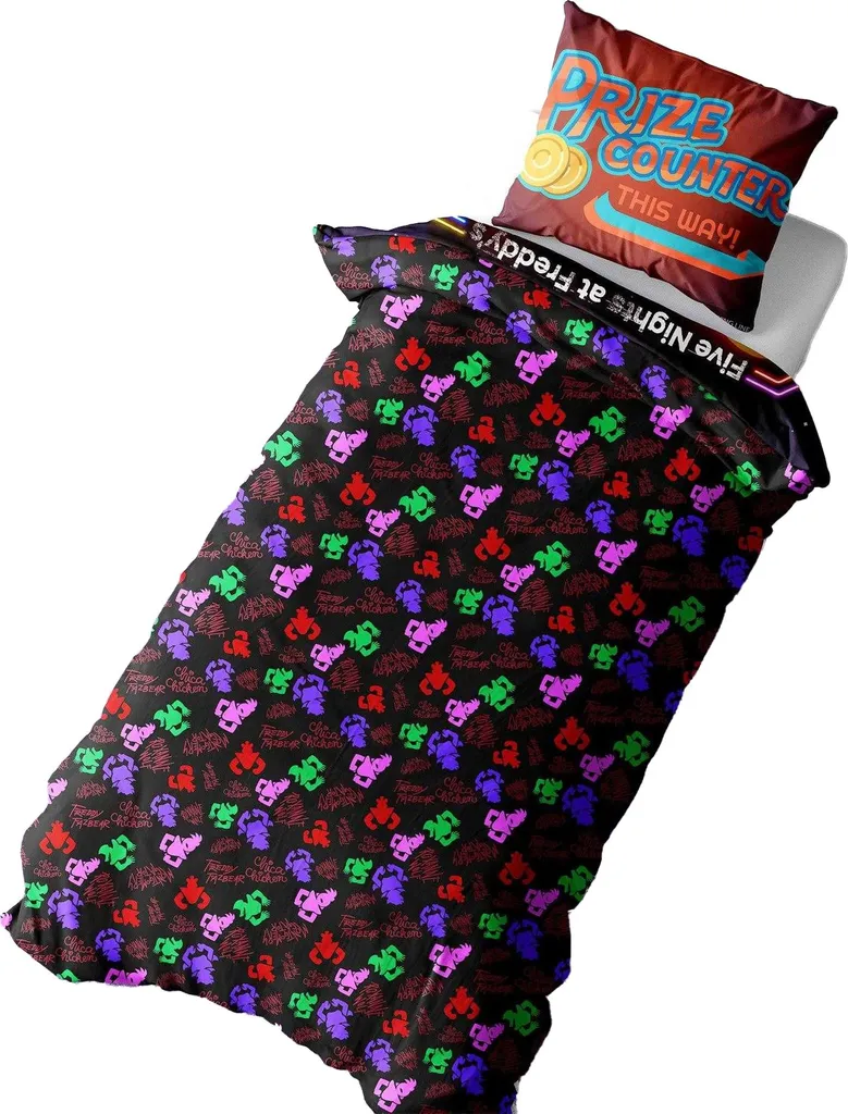 Housse de Couette Five Nights At Freddys Multicolore pour Lit Simple - 2