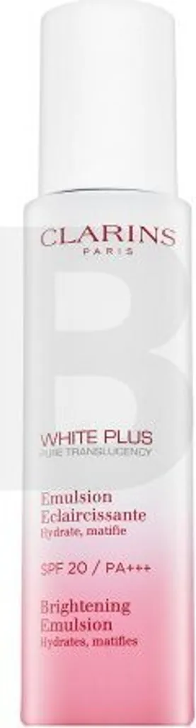 Clarins White Plus Emulsion Hydratante SPF20 avec Extrait d'Acérola