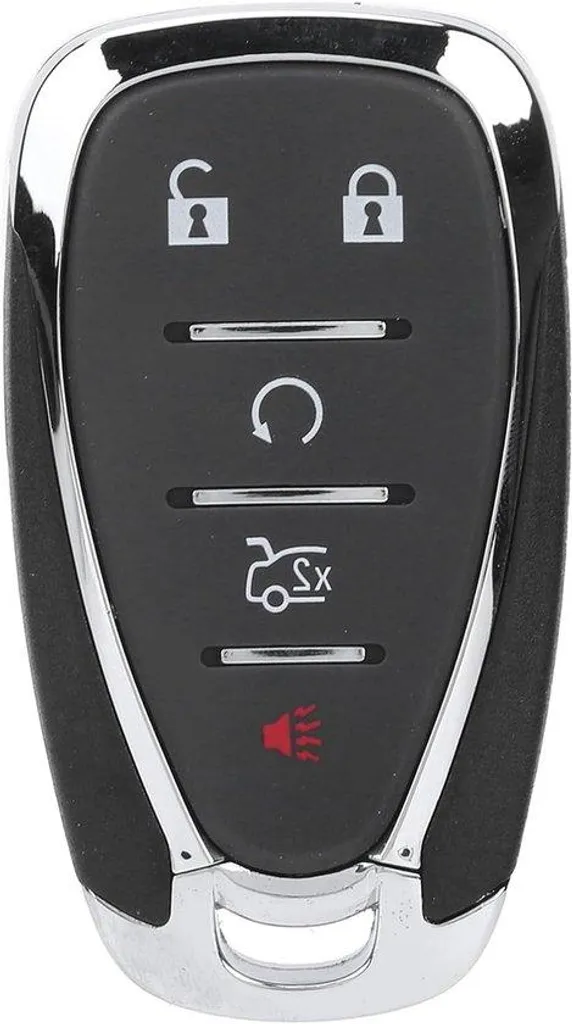 Télécommande de voiture 5 boutons système d'ouverture sans clé noir