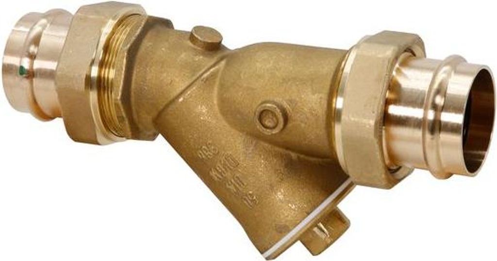 Js Schmutzfaenger, Pressanschl.ag O.entl.,Dn50 Press54,Din Gehaeuse