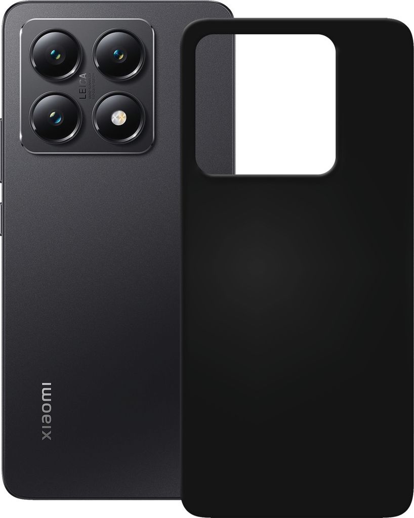 PEDEA Soft TPU Case für Xiaomi Redmi 14T Pro, schwarz