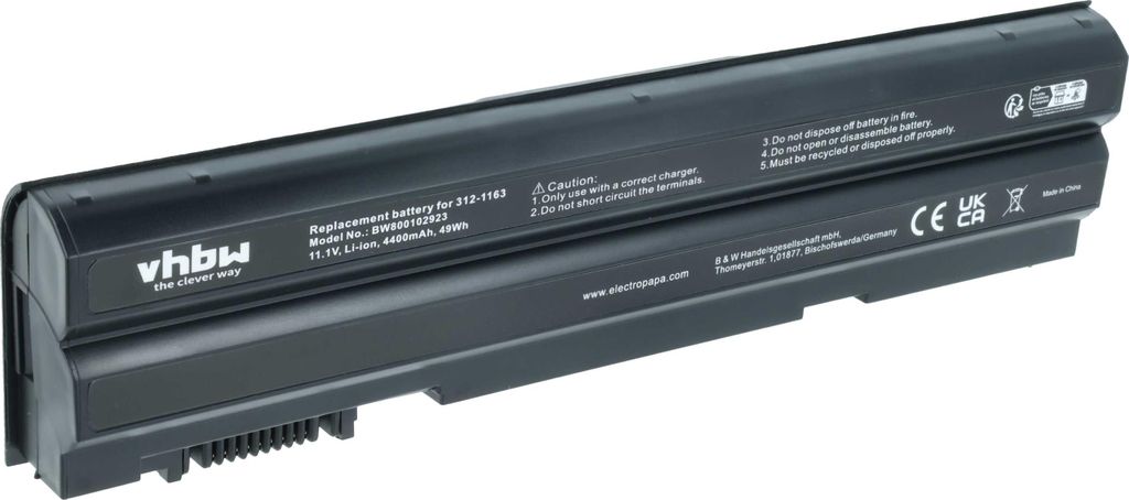 vhbw Akku kompatibel mit Dell Vostro 3560, 3460 Notebook Produktbild 
