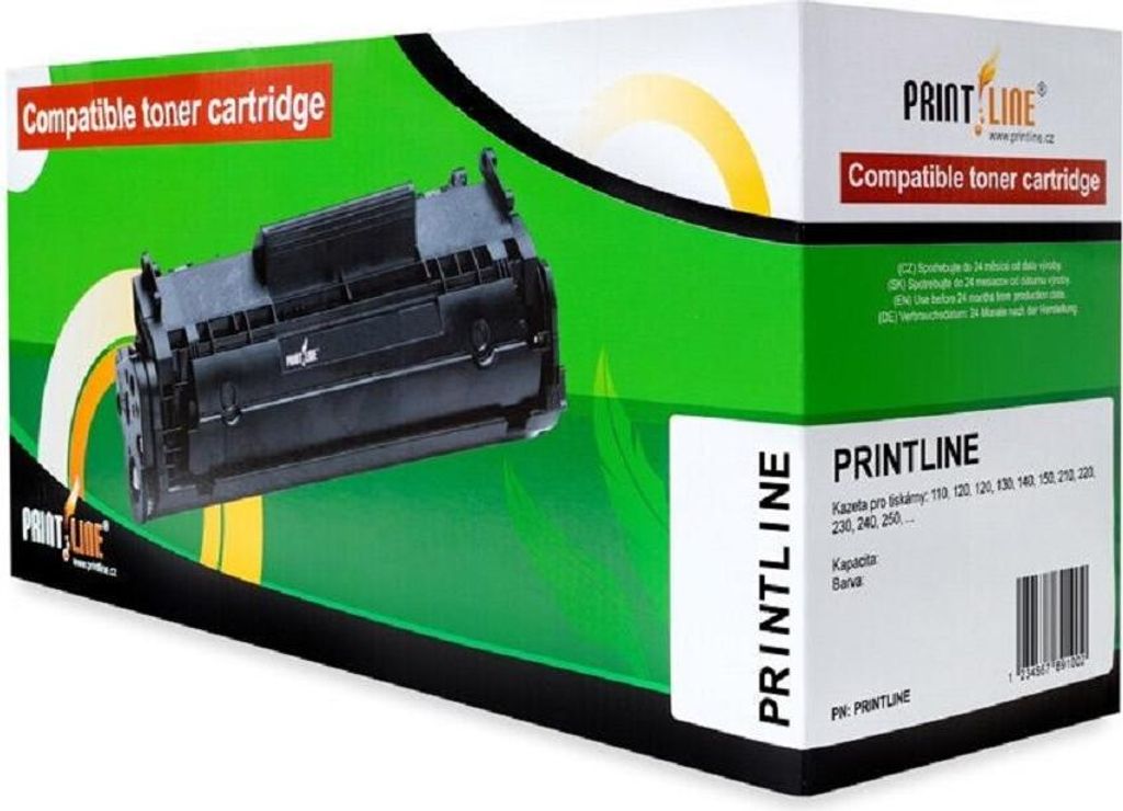 PRINTLINE-kompatibel Toner mit Lexmark 51B2H00, èerný,8 500str. für Lexmark MS417DN,...