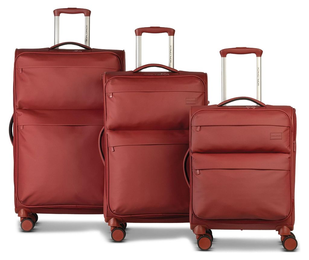 Worldpack Kyoto 4 Rollen Kofferset 3-teilig mit Dehnfalte Produktbild 