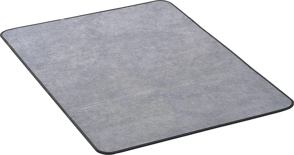 Tappetino VEVOR 1225x915mm Salvapavimento Ufficio Grigio Protezione Top
