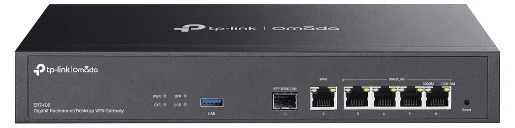 Routeur VPN ER7406 Gigabit pour Télétravail Sécurisé et Réseau Multi-site