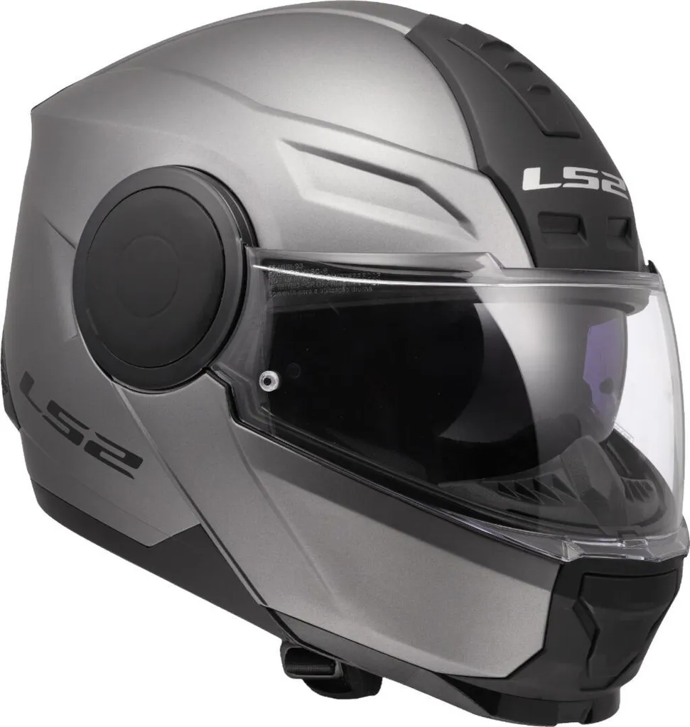 Casque LS2 FF902 SCOPE II Solid Matt Titanium XS - Modulable Précis