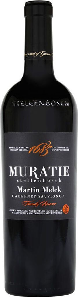 Muratie Martin Melck Cabernet Sauv Family Reserve 2025 Stellenbosch | Südafrika | 14,5% vol | 0,75 l