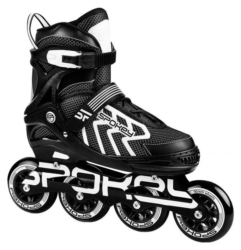 Rollers en ligne réglables pour enfants Spokey Khan taille 31,5 à 34