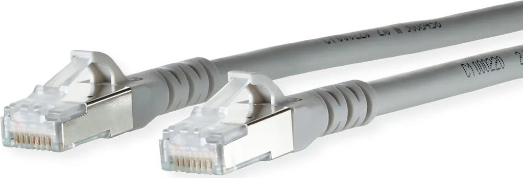 BTR NETCOM Cat6A, cavo di rete da 1 m Grigio